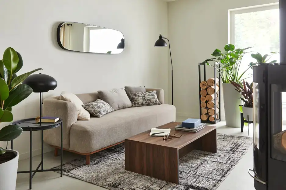 现代温馨的 Leroy Merlin 设计厨房 | 半开放式客厅-7