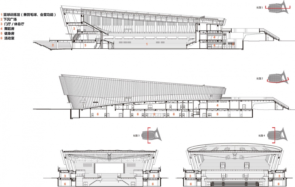 活力游鱼 | 上海科技大学体育馆设计解析-93