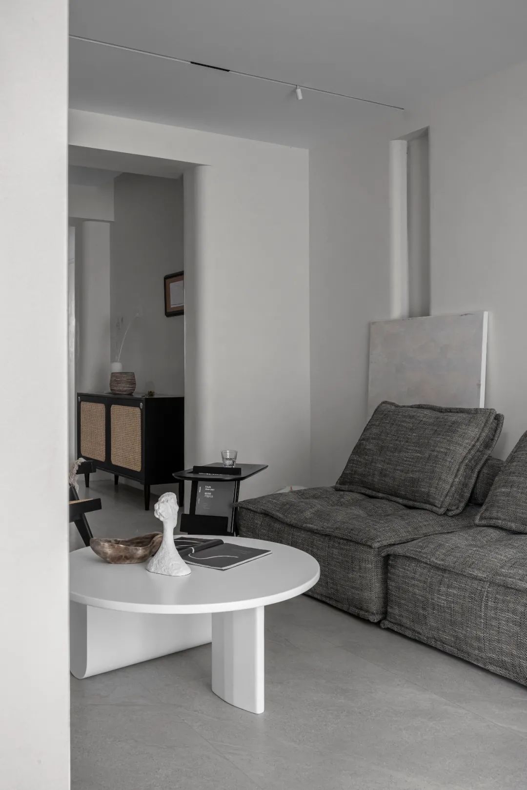 123㎡极简私宅，塑造空间艺术特质丨逅界设计-17