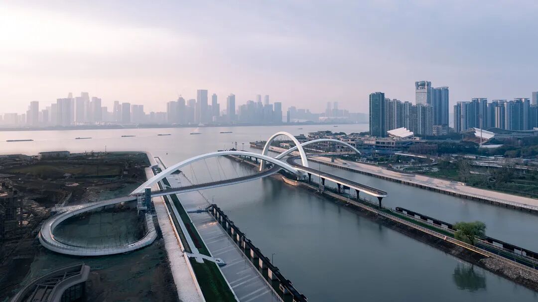 江河汇景观步行桥丨中国杭州-1