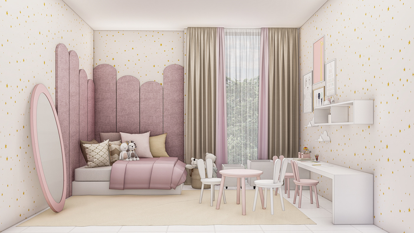 梦幻双卧空间丨知名设计师-7