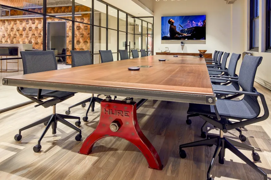 纽约 BMG 办公室定制会议桌-6