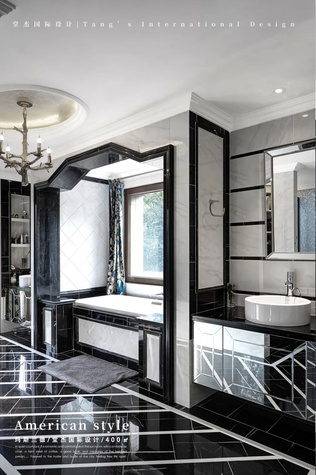 南京玛斯兰德 400㎡美式融合风格别墅丨中国南京丨堂杰国际设计-55