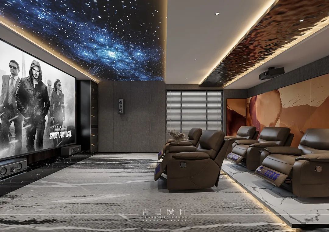 九州怡景湾现代联排别墅丨青马别墅空间设计-70