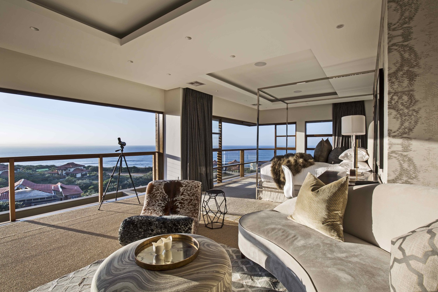 南非热带现代风别墅，风水设计融入建筑-46