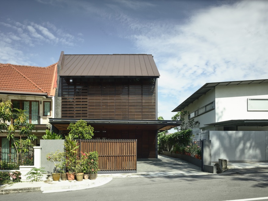 外部在房子里丨新加坡丨HYLA Architects-12