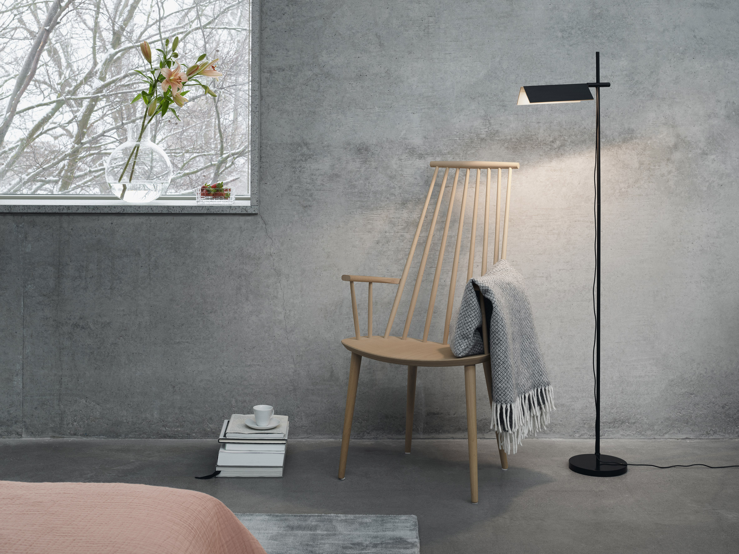 Snøhetta's first ever lighting collection features black-dyed birch-3