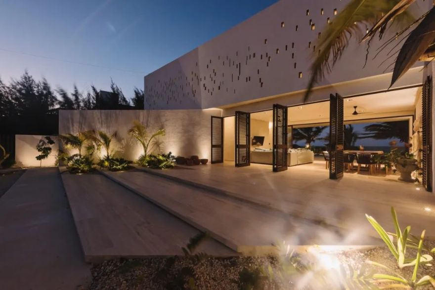 尤卡坦半岛 463 平米海滨别墅设计-21