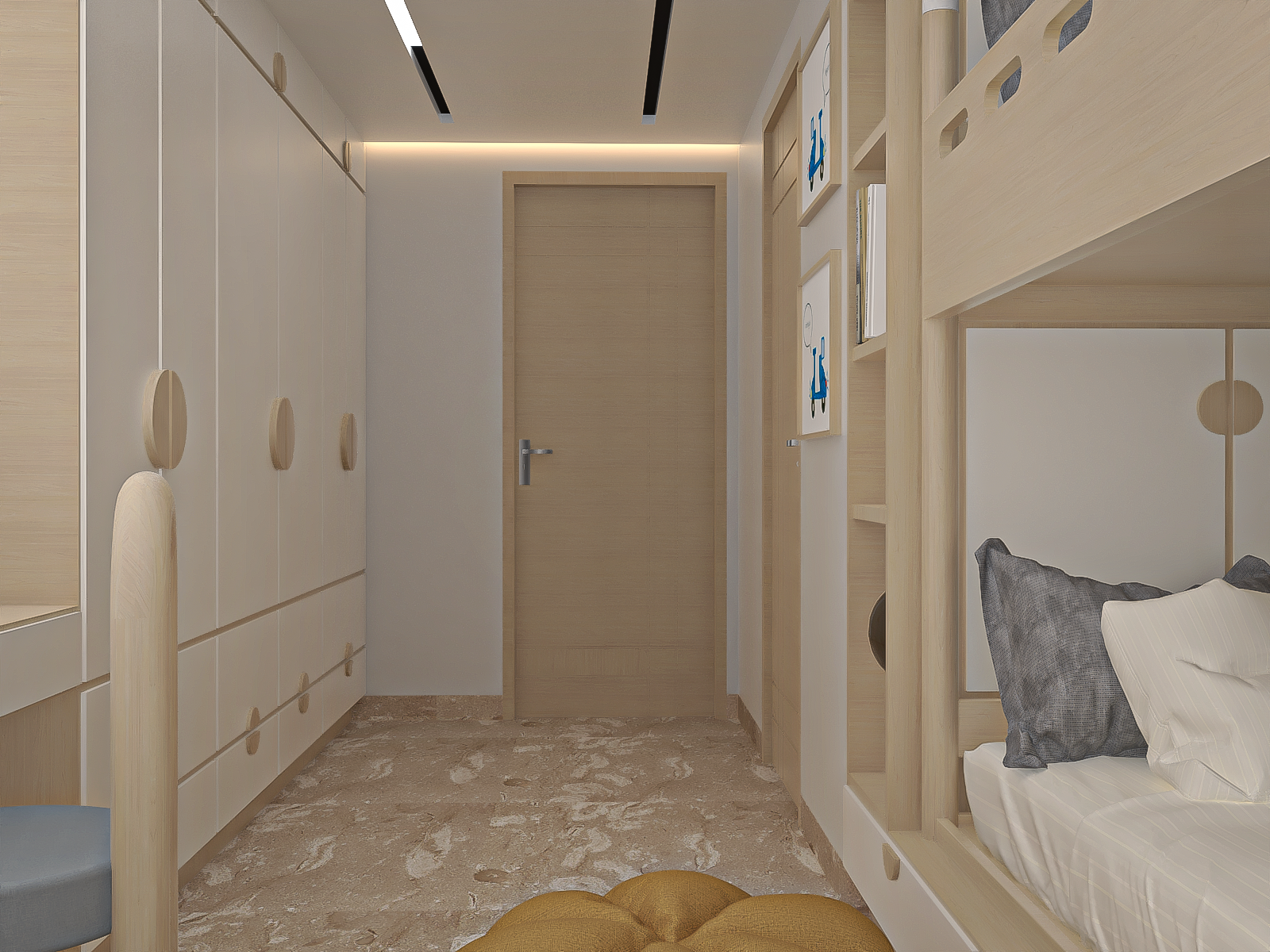 KIDS ROOM + TOILET 设计-8