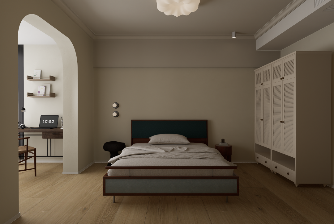 东莞万科城市高尔夫花园轻法 · 中古风设计丨中国东莞丨DP 设计-62