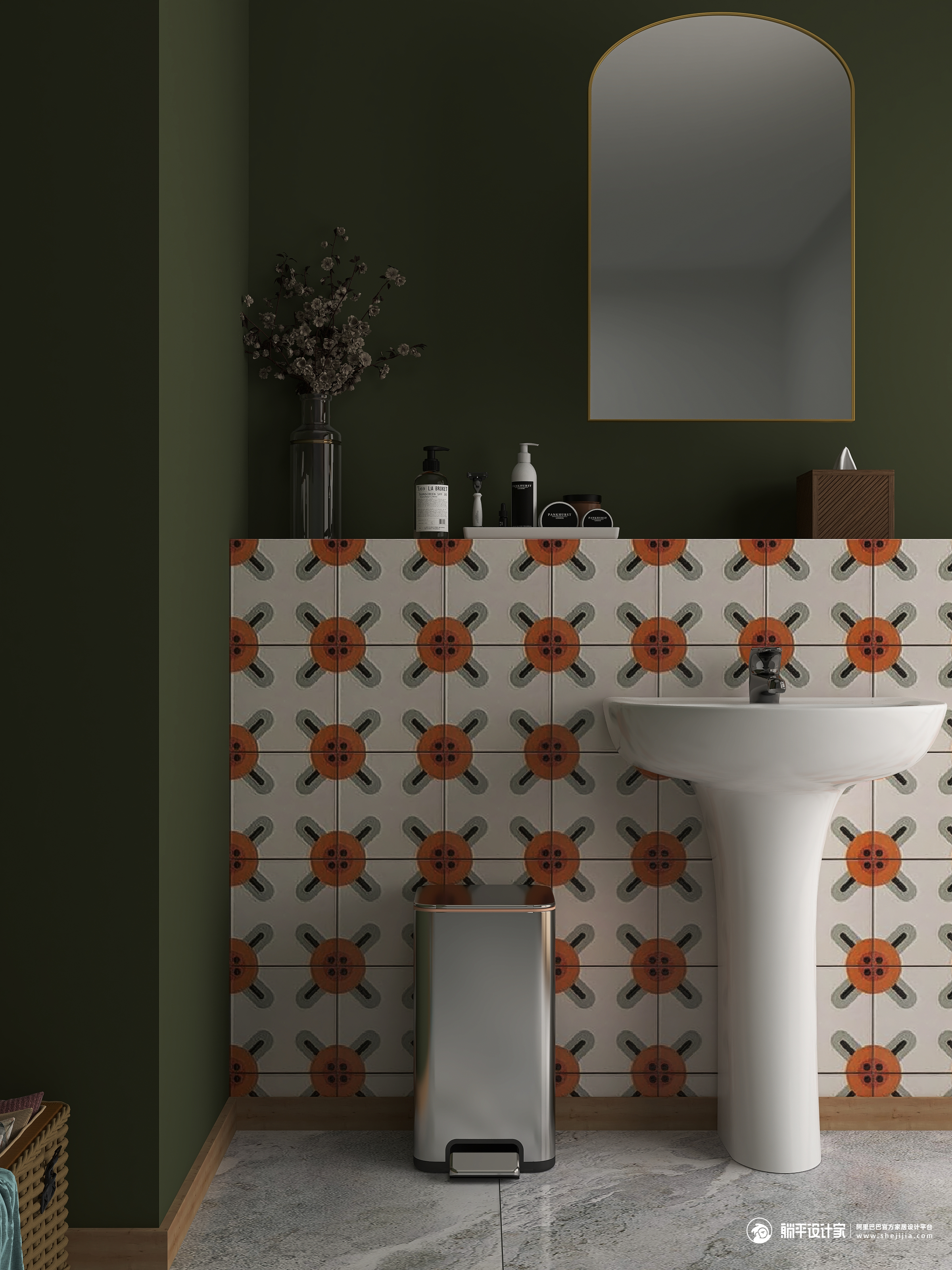 浴室瓷砖效果展示-4