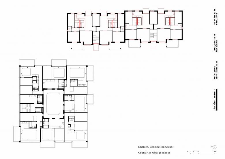 Züst Gübeli Gambetti丨Nachverdichtung Siedlung «Im Grund»丨瑞士-36