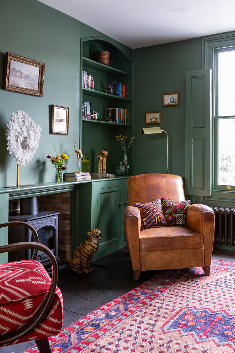 伦敦设计师之家 | 创意混搭打造四居室-4