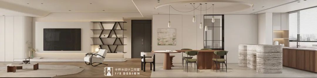 宁波泊蔚法式奶油风家居设计丨中国宁波丨半杯水设计工作室-8