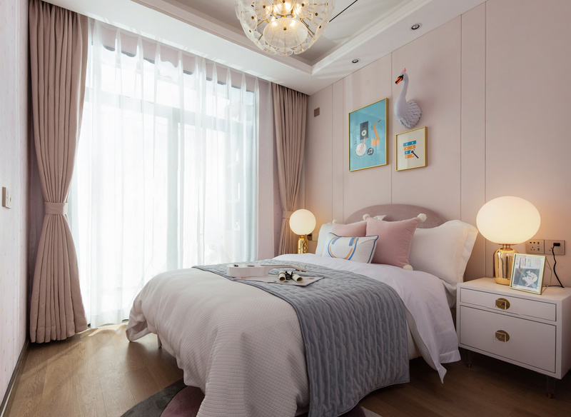 融侨郑州融侨府高层133户型样板间——龙舌兰日出主题设计-4