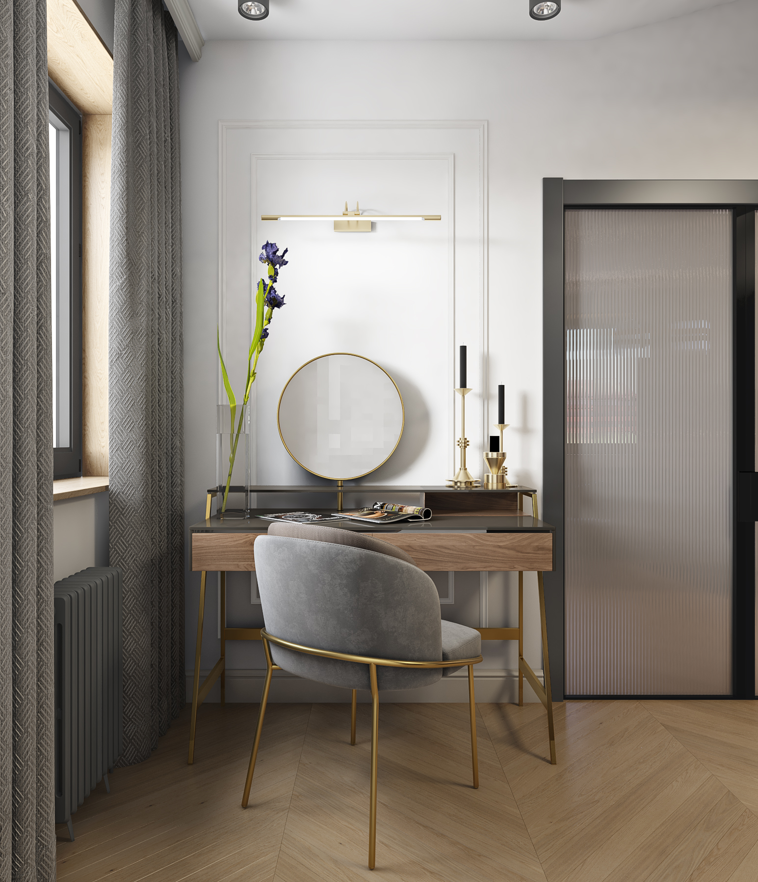 Интерьеры мансарды-4