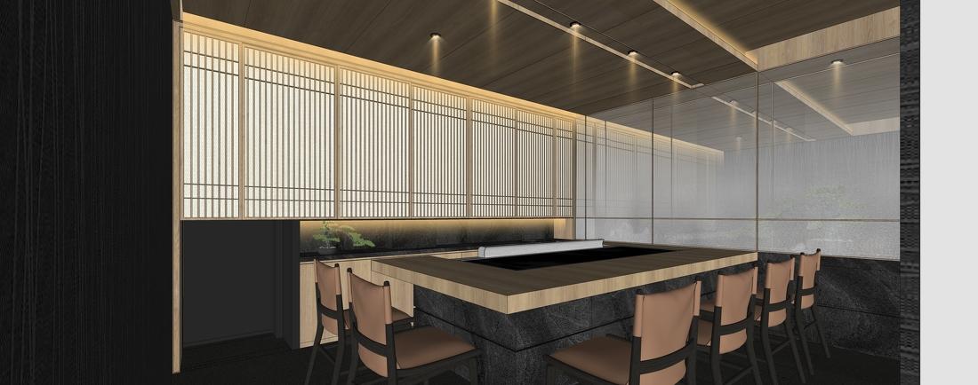 Oma Kase日料铁板烧x元谷设计｜磐-23