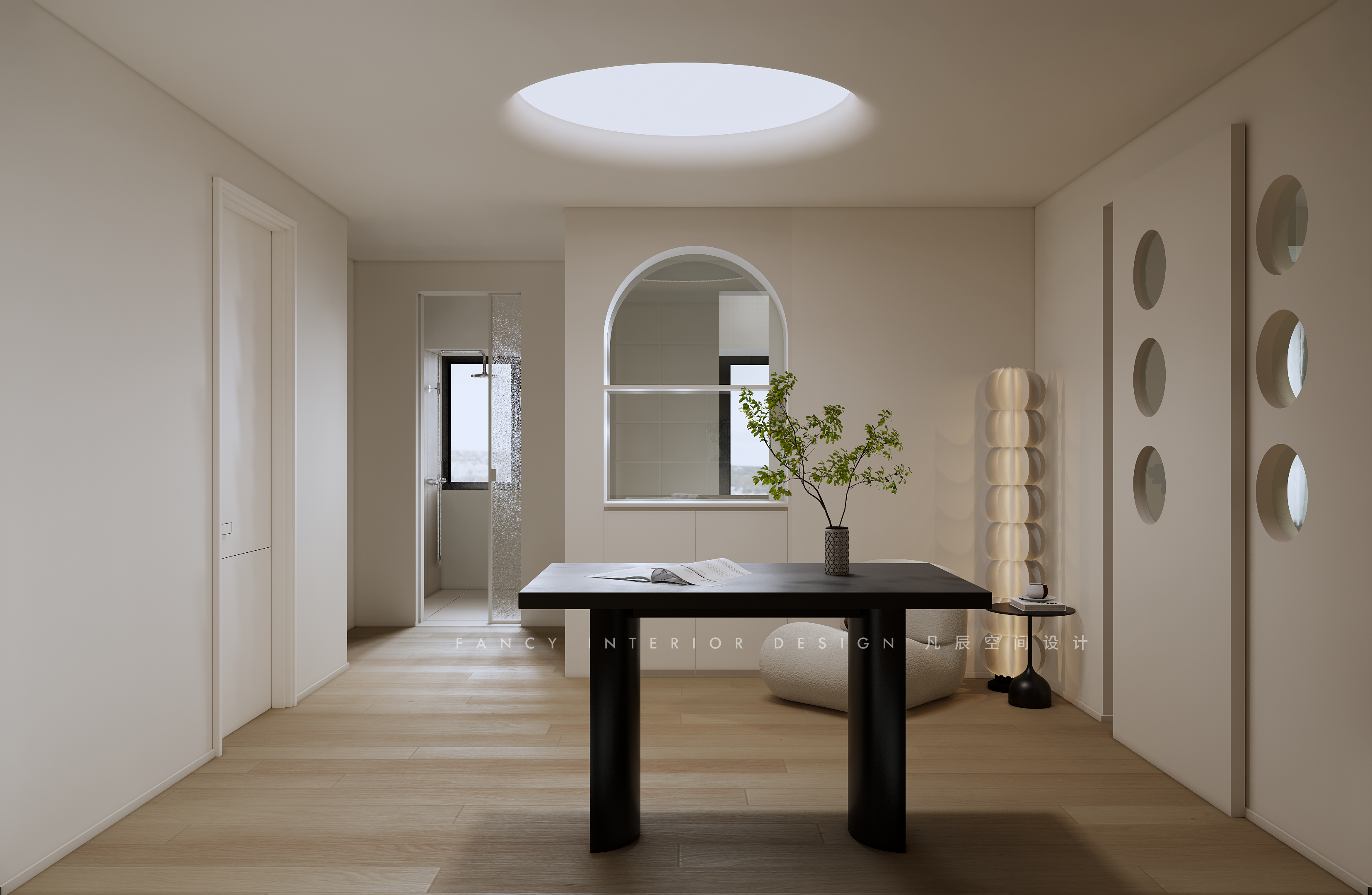 简约温暖的舒适复式丨中国深圳-36