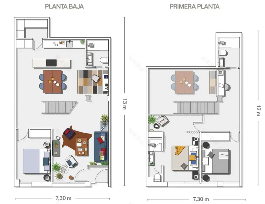 马德里中心复古阁楼,工业风与艺术完美结合-14