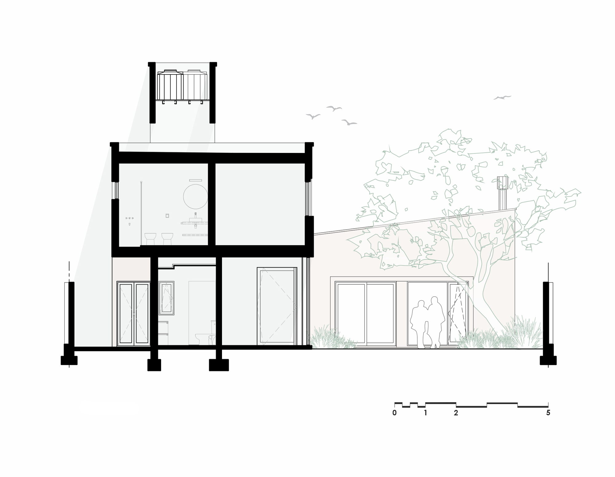 树木周围的房子丨阿根廷丨otro estudio-40