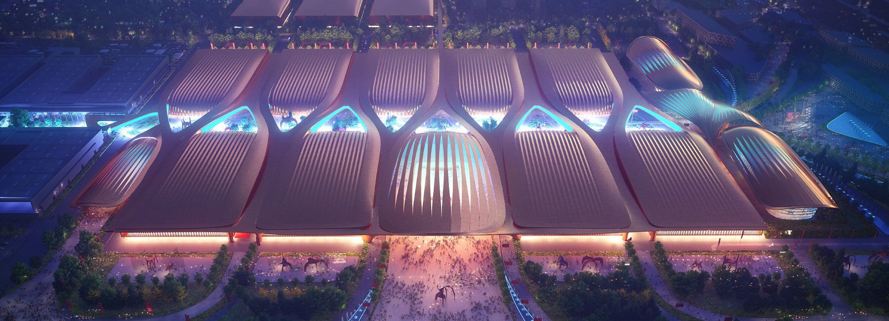 北京国际展览中心（二期）丨中国北京丨扎哈·哈迪德建筑事务所,帕特里克·舒马赫-19