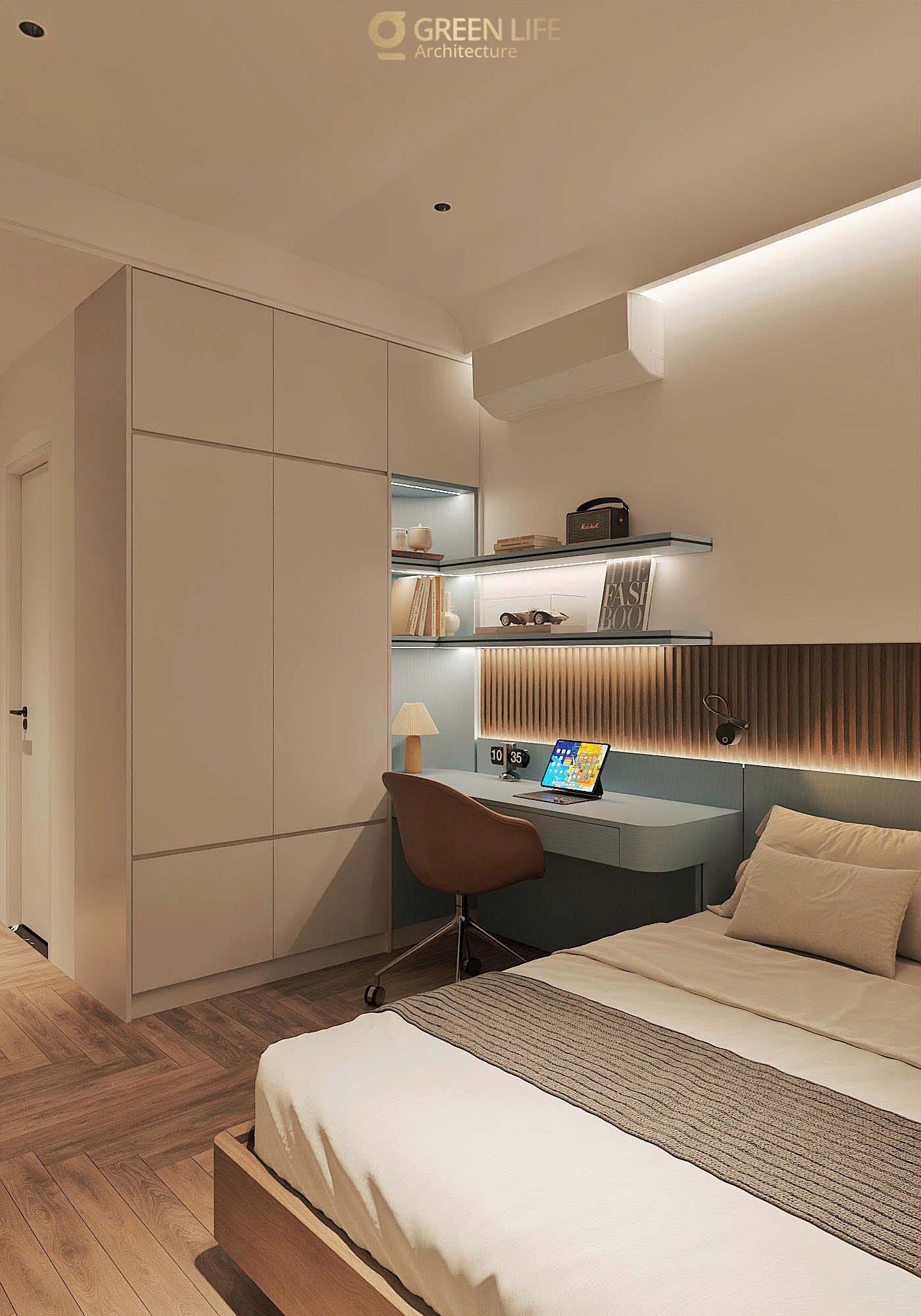 Neoclassical Townhouse Design | Green Life Architecture-20