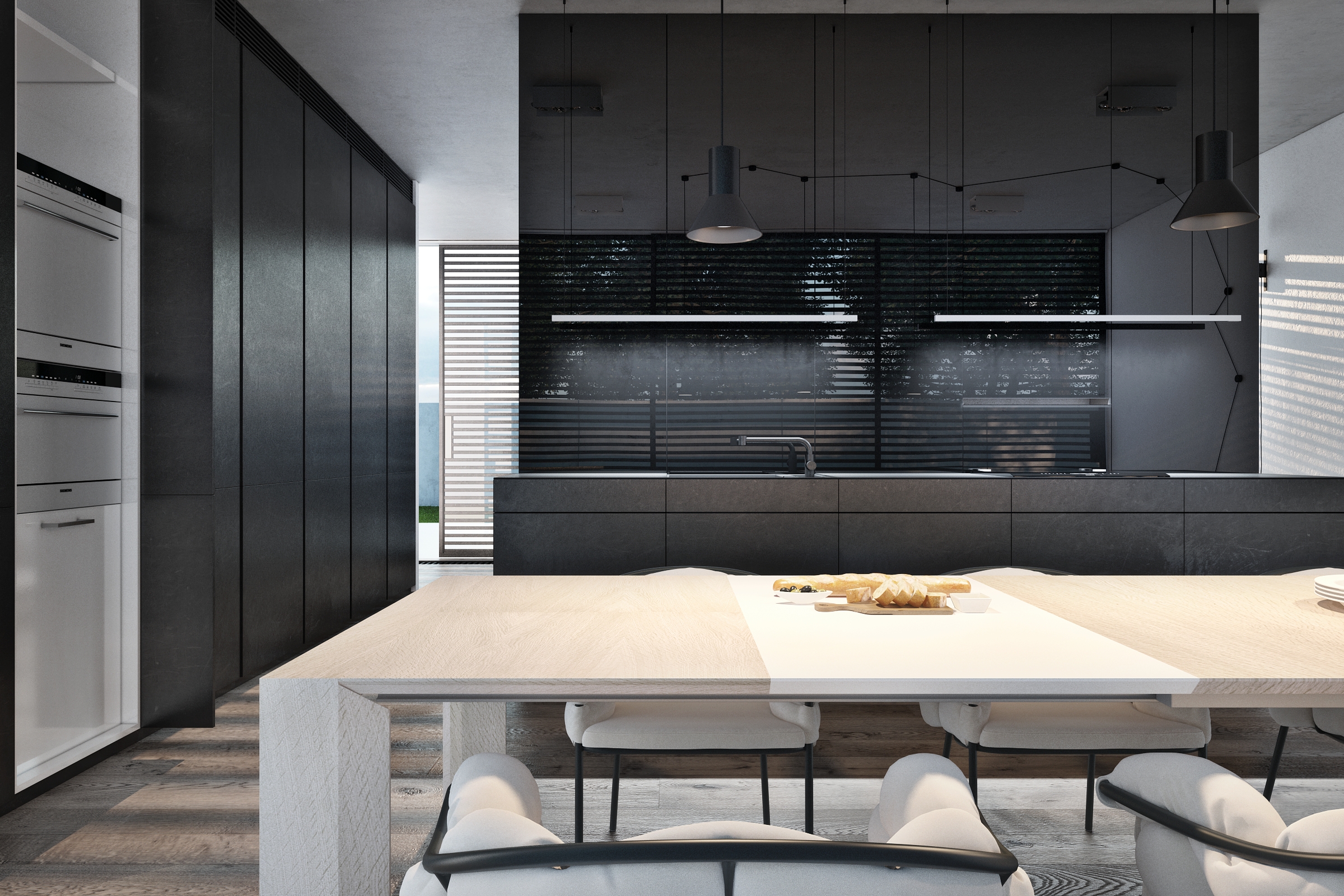 为一对年轻夫妇建造的162平方米的私人住宅项目。-22