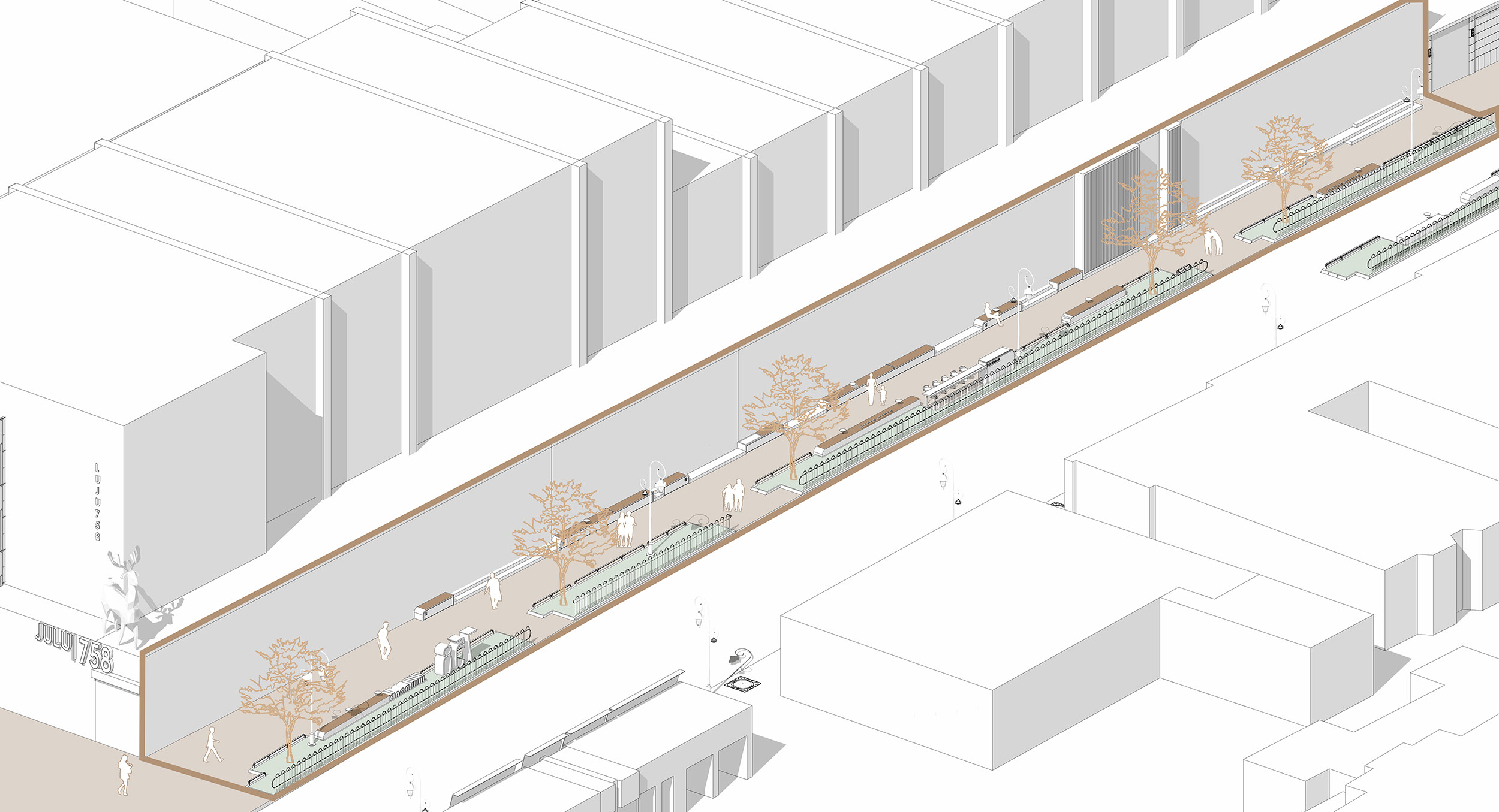 上海市静安区巨鹿路改造提升项目丨中国上海丨邦越设计-137