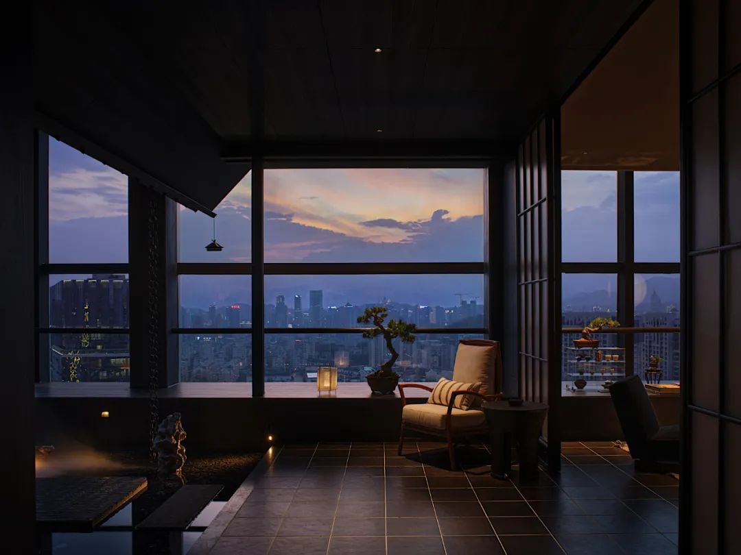 YaoDesign耀设计｜凯宾斯基酒店顶楼茶室-5