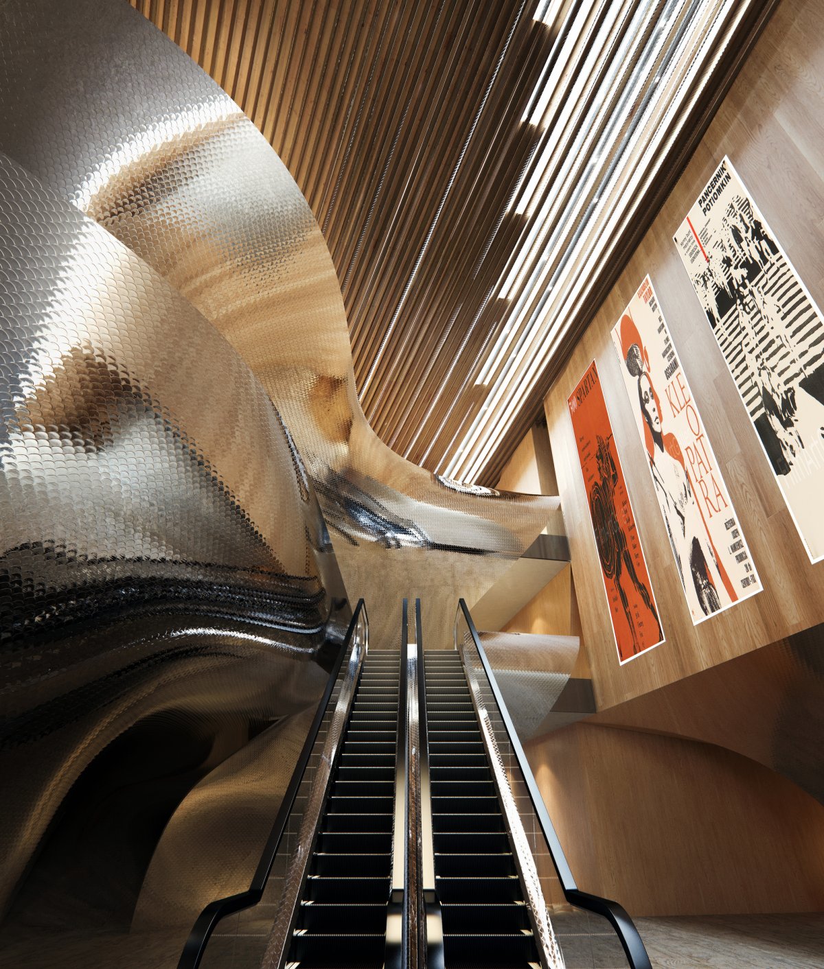 欧洲电影中心 CAMERIMAGE 建筑竞赛设计丨波兰丨Kengo Kuma & Associates-10