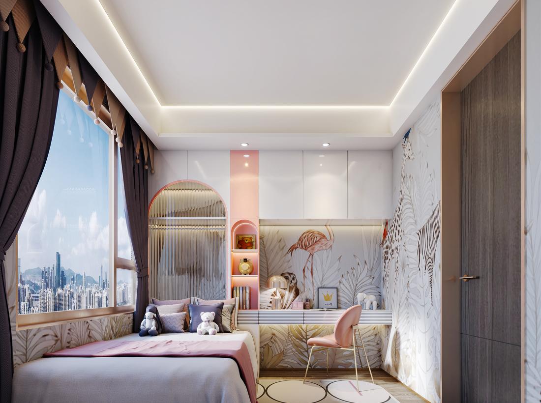 小学在读儿童的理想空间室内设计-3