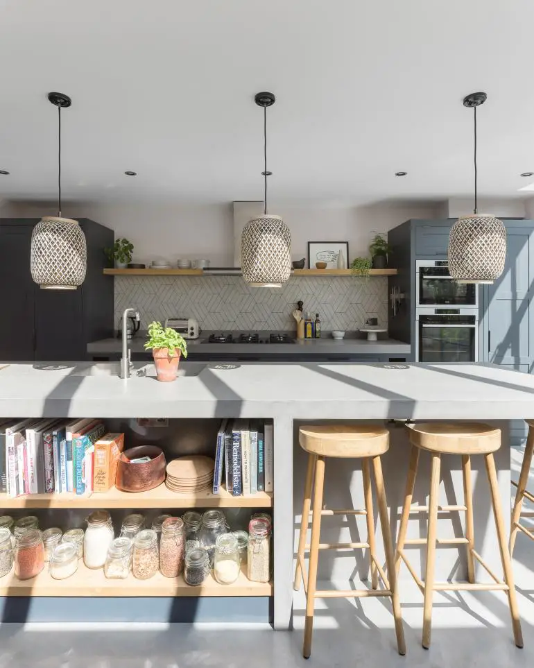 阳光厨房 | 英国老宅的现代玻璃扩展-5