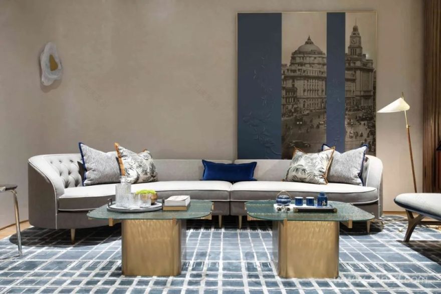 上海陆家嘴金融中心奢华样板房设计-28