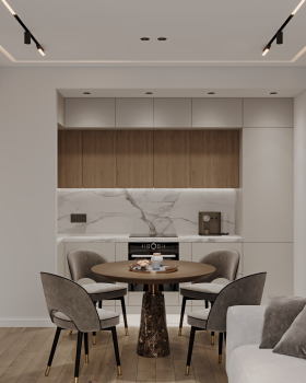 Sitting room interior design 19 (m²)