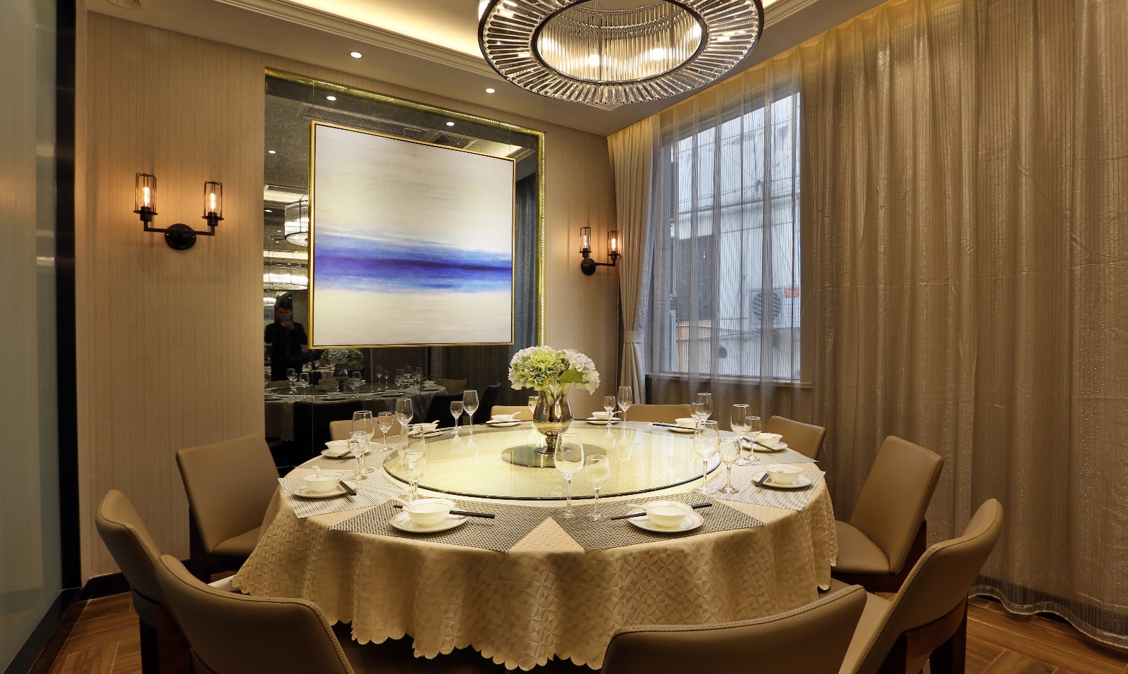 IDDW 道伟设计 | “灰度”巴黎中餐厅,简约工业风融合巴黎元素-18