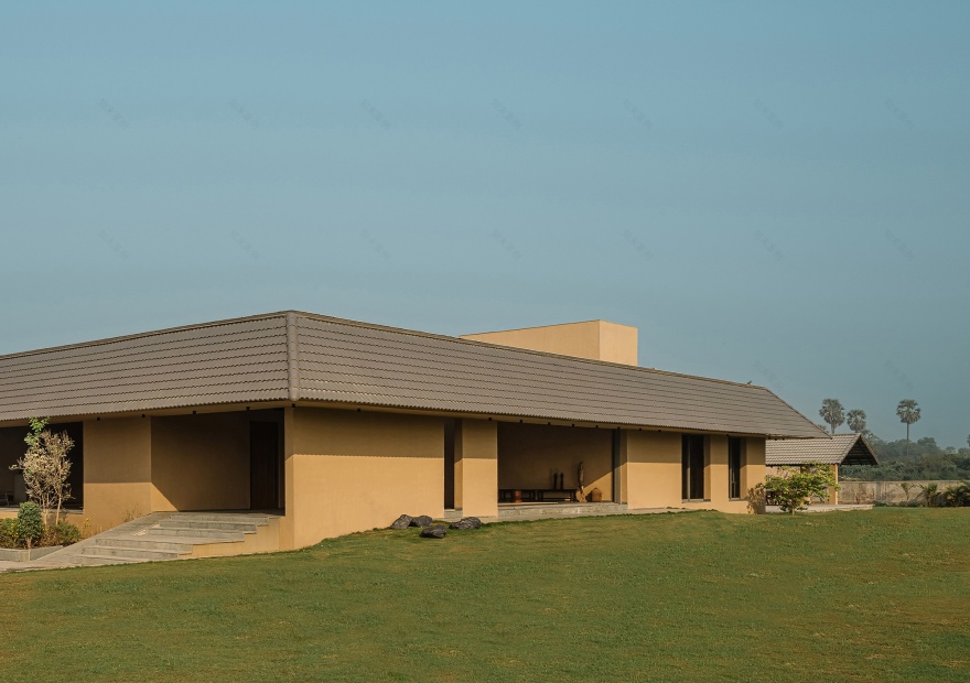 The Courtyard House · D'WELL(庭院住宅)丨印度-0