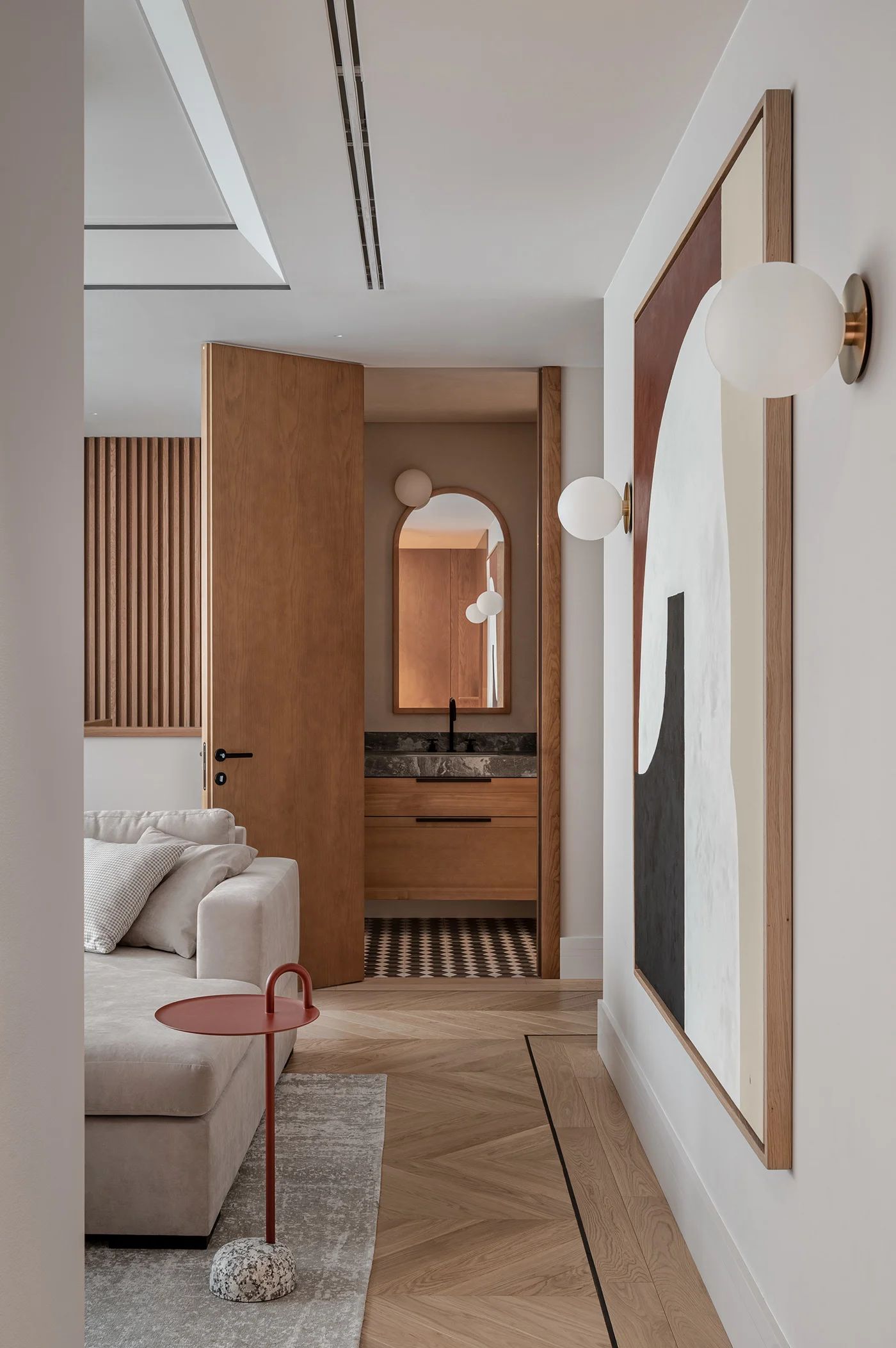 乌克兰基辅 200㎡复式住宅设计-10