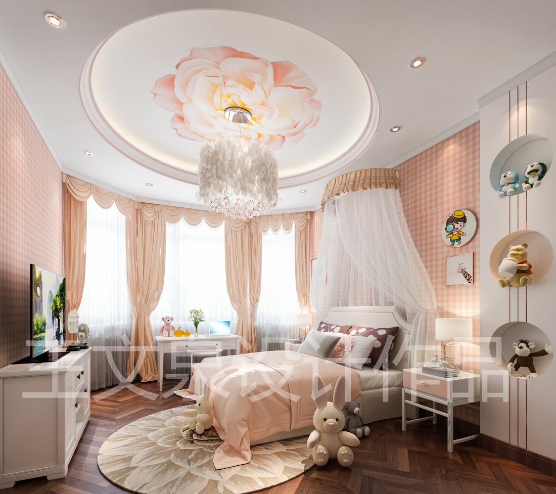 
别墅大宅设计师欧式法式新中式效果图143 -13