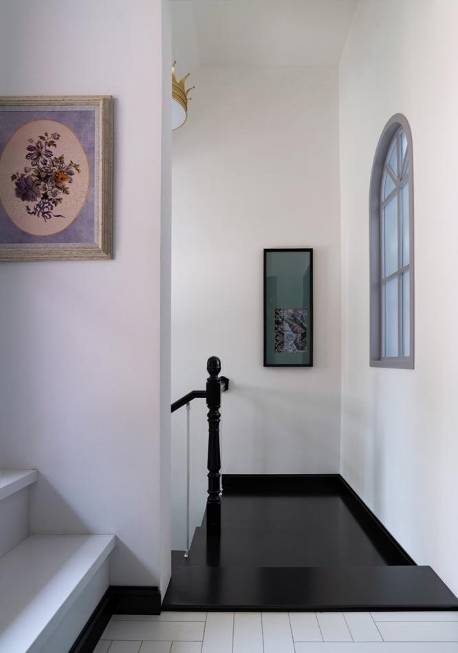 绿色惊艳,旧家具翻新打造三层露台花园宅-34