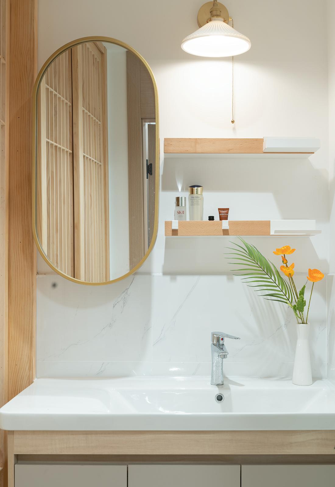 日式原木风超强收纳 140m²婚房设计-64