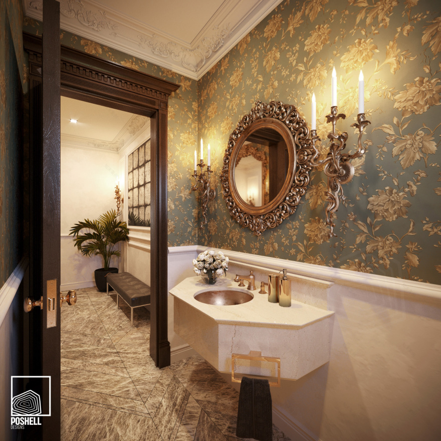 私人住宅别墅 G·F·丨埃及开罗丨Poshell Designs-31