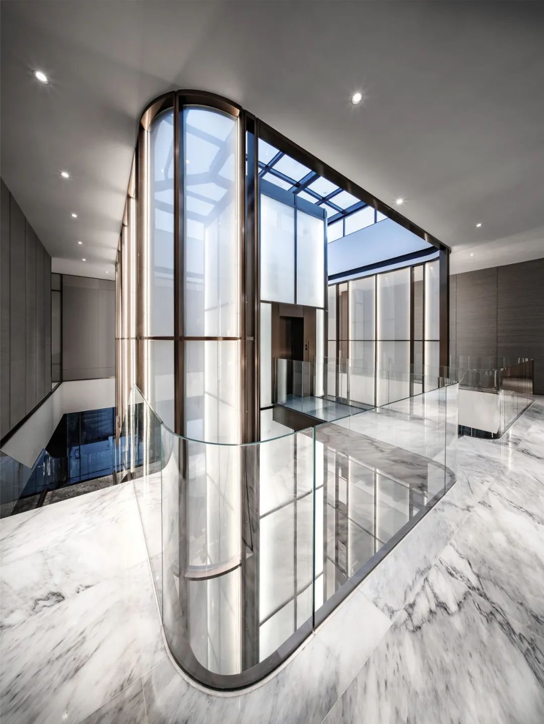 景行含光——卓越·平湖壹号售楼处设计-89