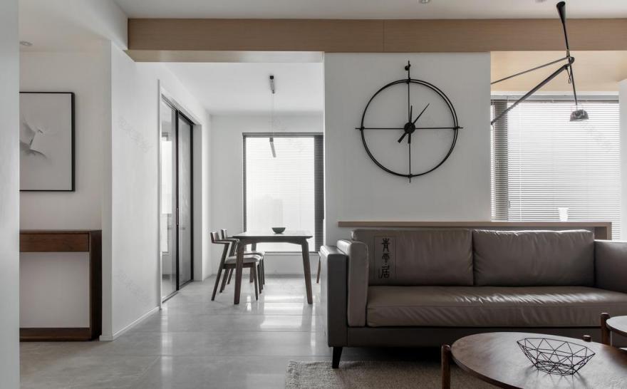 杭州江南国际城 110㎡现代简约平层设计-38