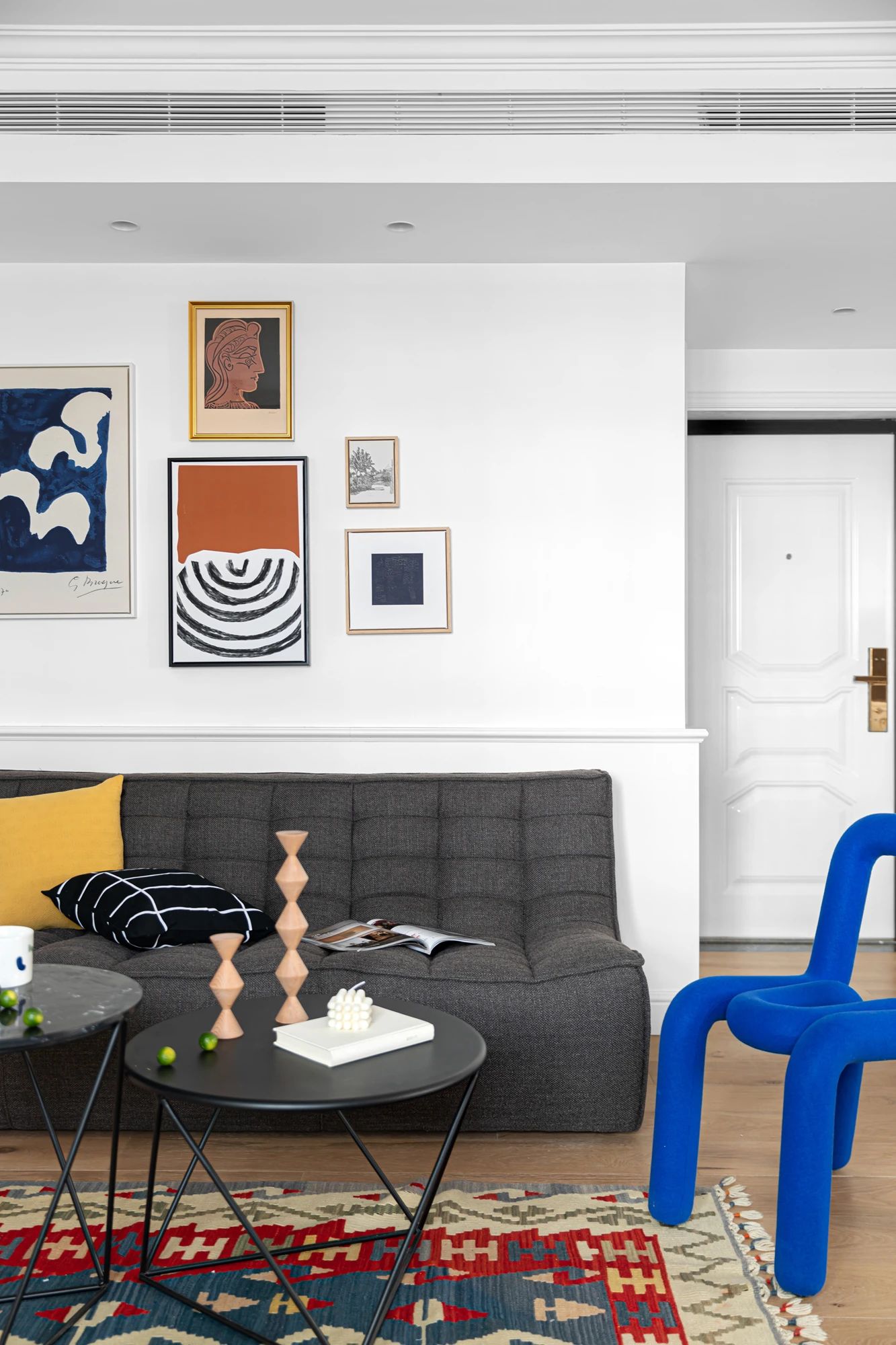 六口之家逆袭老房，137㎡二手顶跃变时尚居所-16