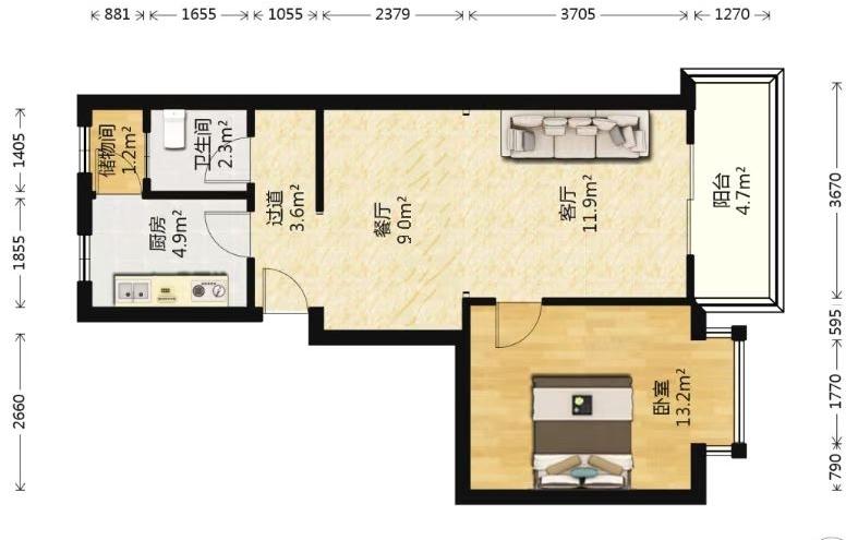 190㎡异形老房现代简约改造-30