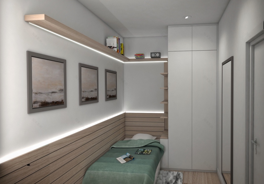 120m²住宅室内设计用于租赁丨西班牙-10