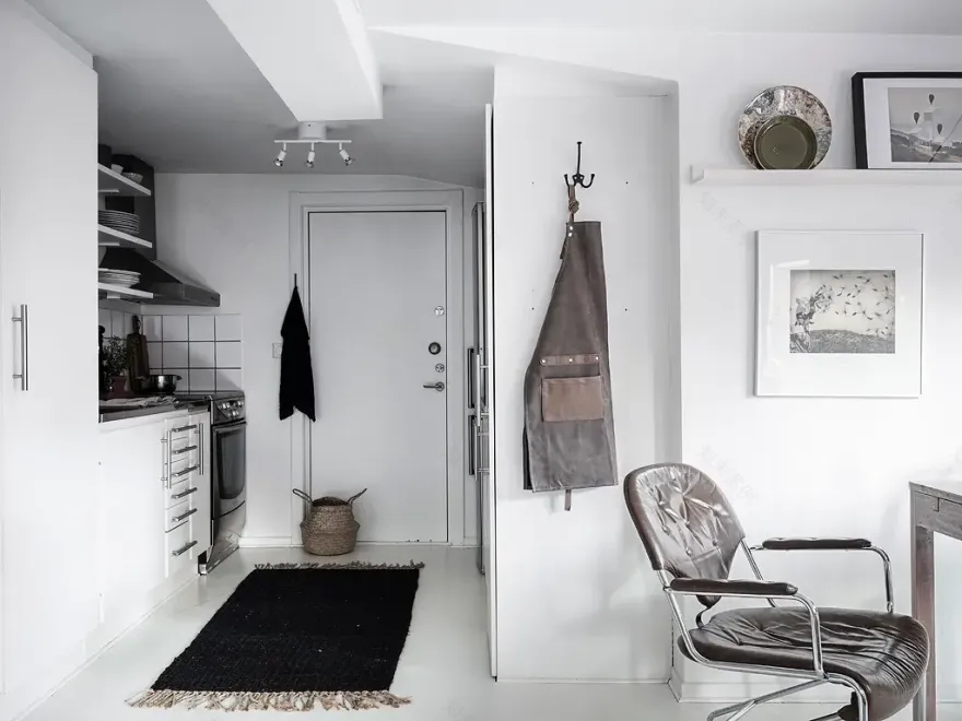 极简一居室,舒适宜居的 36 平米空间-11