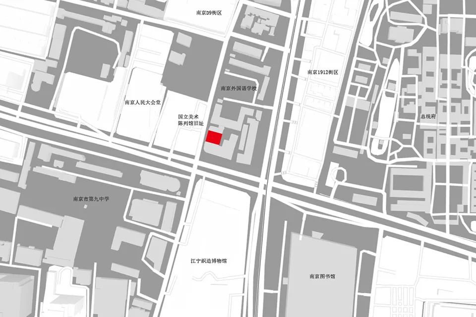 南京美术大厦 · 方庭与曲庭的融合设计丨中国南京丨MOU建筑工社-7