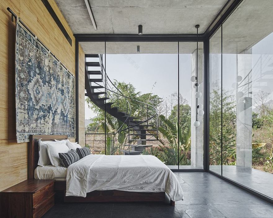 印度 Mirador 住宅丨Shroffleón-8