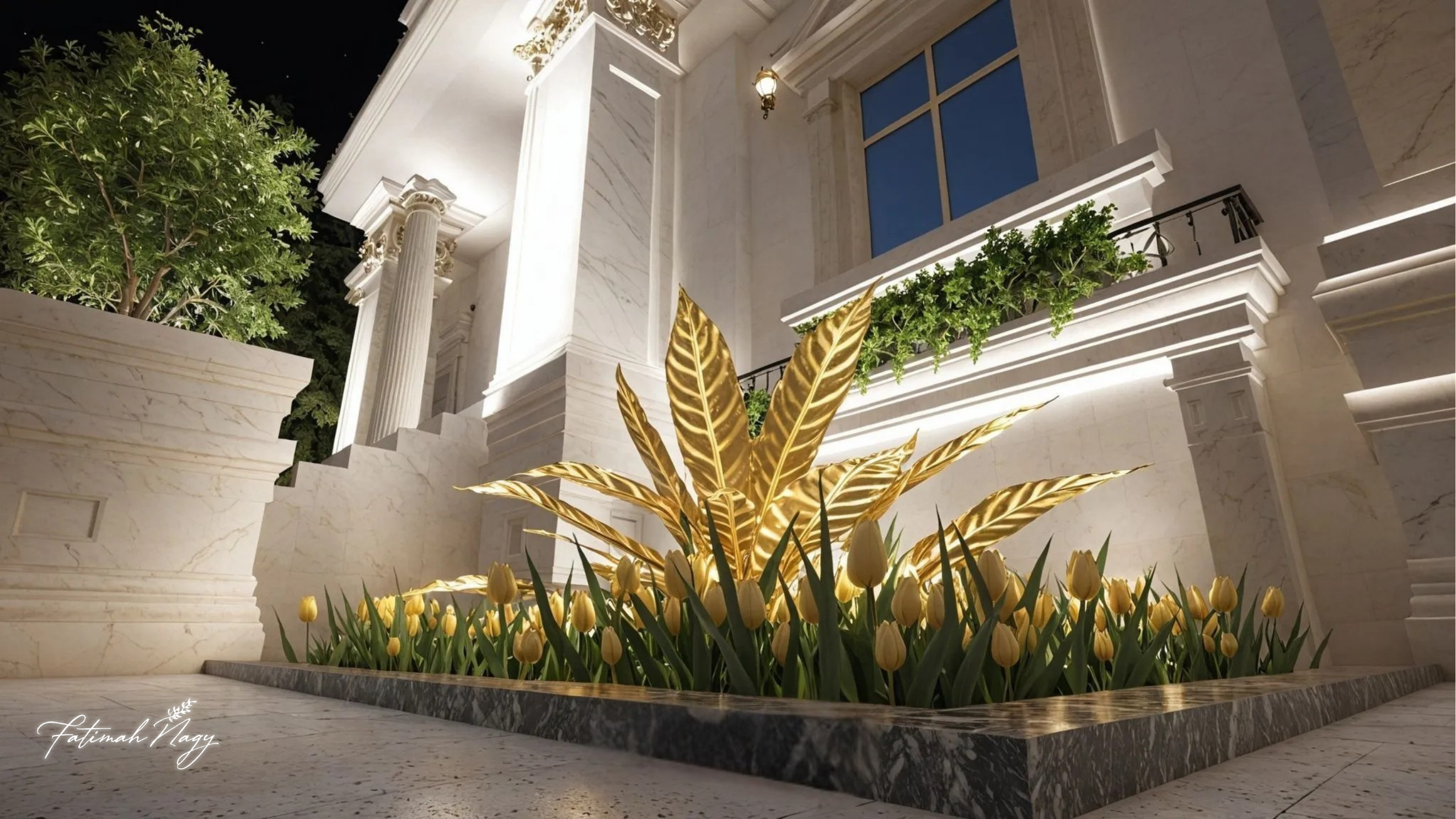 Classical Villa – 3D Landscape Design-7